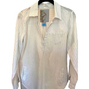 Prototype womens long shirt 38 chest 29 long pockets cotton